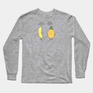 Fruitful conversation Long Sleeve T-Shirt